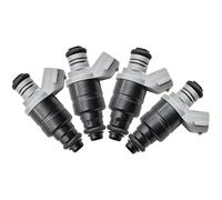 Adaptador de riel común para válvula de Motor, inyector de Combustible Compatible con Flujo de inyección, Conjunto Mr988977, para Mitsubishi Colt Z30, 4 Unidades