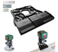 Adaptador de riel guía profesional para Bosch AdvancedTrimRouter 18 V-8 para Makita/Bosch/Festool/Mafell, riel de guía de fresadora de cantos, adaptador