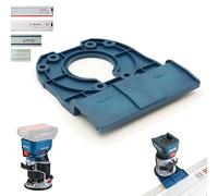 Adaptador de riel guía profesional para Bosch GKF 18 V-8 para Makita/Bosch/Festool/Mafell Riel de guía de fresadora de cantos adaptador