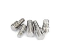 Adaptador de rosca acero inoxidable 304 A2 macho a M3 a M4 a M6 a M20 Perno tornillo doble cabeza 5 piezas(5pcs M3x6-M5x6)
