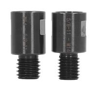 Adaptador de rosca de 2 piezas, adaptador de rosca, adaptador de husillo de cabezal, adaptador de husillo de cabeza de torno, adaptador de conversión de rosca de 5/8 pulgadas a M14 M14 a 5/8 pulgadas