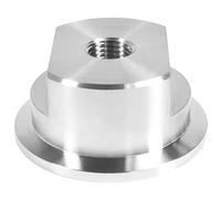 Adaptador de rosca de tubo hembra KF-25 de acero inoxidable a 1" NPT - Conexiones de brida ISO-KF for sistemas de vacío(NW40 to 3/4")