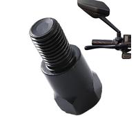 Adaptador de rosca inversa para espejo de motocicleta,Adaptador de rosca convertidor de tornillo de ajuste de espejo retrovisor | de montaje de retrovisor de motocicleta Universal par
