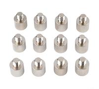 Adaptador de rosca M10 a 3/8 pulgadas para JPC para soportes de antena utilizados con Kenwood TM-D710 TM-V71 TM-G707 y TH-F6A Ham Radio equipo (12 piezas)