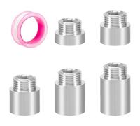 Adaptador de rosca macho hembra fuerte para válvulas de ángulo general, resistente a la oxidación, cabeza hexagonal, accesorio de extensión para el hogar, válvulas de ángulo de latón, instalación en