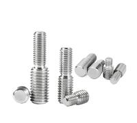 Adaptador de rosca macho M3 M4 M5 M6 M8 M10 M12 M14 M16-M20 for conversión de tornillos de doble cabeza.(5pcs M8x10-M10x10)