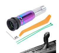 Adaptador de Roscas para Pomos de Cambio | Extensión de Aleación de Aluminio | Accesorio Universal para Palancas de Cambio - Para Conducción Diaria en Garaje Doméstico, Mejora para Coche, Camión y Sed