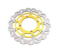 Adaptador de Rotor de Disco de Freno Flotante Delantero de Aluminio de 320 mm para Motocicleta Compatible con RMZ250 2007-2021 RMZ450 2005-2021 RMX450Z 2010-2019