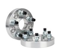 Adaptador de rueda 2 piezas 15/20/25/30/35/40mm PCD 5x114,3 CB 54,1mm adaptador espaciador de rueda aluminio traje 5 terminales para coche(2pcs 40mm)