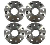 Adaptador de rueda 4 unids/set de espaciadores rueda plateados 30mm para Kit ampliación céntrica aleación aluminio