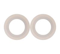 Adaptador de Rueda Abrasiva 32mm a 25mm de Plástico blanco | Buje Reductor Estable, Ajuste Ceñido, Centrado Seguro, para Fabricación y Mantenimiento de Banco