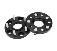 Adaptador de rueda Adaptador espaciador de rueda aluminio 2 uds 5 terminales adecuado para coche Universal para Volkswagen(57.1to57.1 15mm)