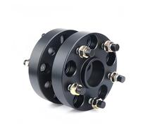 Adaptador de rueda Adaptadores espaciadores de rueda 25/30/3540mm, PCD 5x130 CB 84,1, apto para coche para Mercedes para Benz Serie G, 2 piezas(2PCS 30mm Black)