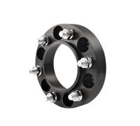 Adaptador de rueda Adaptadores espaciadores de rueda PCD 6x139,7 CB 93,1mm para Ford para Bronco Endeavor para Everest(2PC spacer 25mm black)