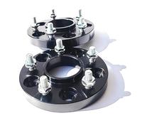 Adaptador de rueda Espaciador de rueda 2 uds 25|30mm|5 * 120|5X5.4.72|66.9|Adaptadores y espaciadores para Buick para LaCrosse para Regal GL8 Cadi(30mm Black)