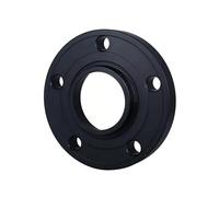 Adaptador de rueda Espaciadores de rueda aluminio 5x112 CB 66,6mm adaptadores llantas para Mercedes para Benz para BMW(Black 15mm 2PCS)