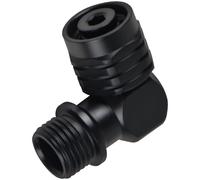 Adaptador de segunda etapa de buceo de alta resistencia de metal de 90 grados regulador de conversión cabeza giratoria fácil instalación grado giratorio manguera