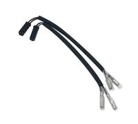 Adaptador De Señal Giro con Pasador Bala para Lámpara Cuadrada 2 Puntas, Conector para Clavija para Suzuki GSX 600 750 R 1000 K1 K3 K5 K7 K9