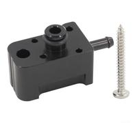 Adaptador de sensor de mapa turbo de aluminio para A3 para Golf MK7 para ea888 para Gen 3 para tsi 2.0T accesorio de línea de vacío (negro)