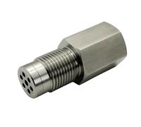 Adaptador de sensor de oxígeno Reparación de luz de verificación del motor Malla catalítica Adaptador espaciador del sensor de oxígeno O2 Convertidor catalítico Sonda Lambda O2