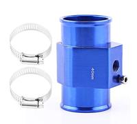 Adaptador De Sensor De Temperatura De Agua Adaptador Manguera De Radiador Azul 26-40MM ( Color : 40MM ) Reloj Temperatura Agua Coche