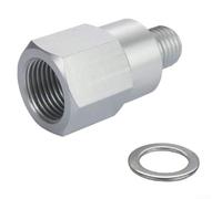 Adaptador de sensor de temperatura del agua de refrigeración para motores LS, adaptador de rosca de aleación de aluminio para M12x1 5 a 3/8 NPT, compatible con modelos LS1 LS3 LM7 LQ4 LQ9 LR4 L92