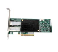 Adaptador de Servidor Ethernet, Transferencia de Datos de 10G por Segundo Adaptador de Tarjeta de Red de Puerto SFP+ Dual, Compatible con Estándar Gigabit Ethernet, Interfaz de