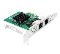 Adaptador de servidor Gigabit Ethernet de 1000 m con chipset NetXtreme BCM5720-2P, tarjeta LAN de red PCI Express de doble puerto con soporte de perfil bajo para Windows Sever, Linux, Ubuntu, VMware.