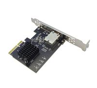 Adaptador de servidores Ethernet PCIE3.0 de 10 Gbps RJ45 Gigabit, tarjeta Ethernet de 10000 m con soporte de perfil bajo para escritorio