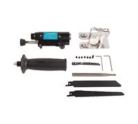 Adaptador de sierra alternativa SustVita con carrera de 15 mm y abrazadera de 6 mm, un accesorio convertidor de taladro eléctrico a sierra para cortar madera, metal y materiales