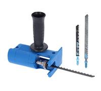 Adaptador de sierra de calar portátil para taladro eléctrico con mango ergonómico para cortar madera y metal