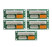 Adaptador de sincronización de fuente de alimentación dual PSU Add2Psu ATX 24Pin a 4Pin Molex Synchronous Connector Riser Cable Miner Mining (5 unidades)