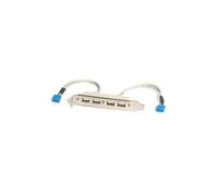 StarTech.com Cabezal Bracket de 4 puertos USB 2.0 con Conexión a Placa Base 2x IDC10