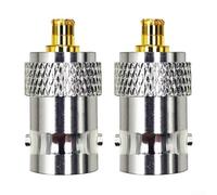 Adaptador de sonda de osciloscopio digital de 100 MHz, equipo de prueba de alto voltaje compatible con DSO-TC2 TC3, plata, 2 unidades