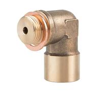 Adaptador De Sonda Lambda Adaptador De Sensor De Oxígeno De 90 Grados Codo De Latón M18 X 1,5