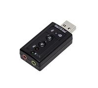 Adaptador de Sonido Envolvente Virtual Externo USB 2.0 7.1