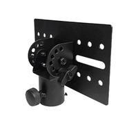 Adaptador de Soporte de Altavoz - Trío de Monte de Metal | Adaptador de Montaje de Metal Giratorio | Soporte de Trípode de Altavoz Rotativo | Herramienta de Soporte Multifuncional para l