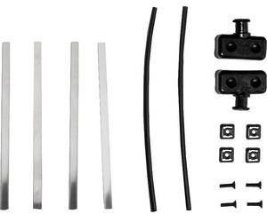 Adaptador de soporte de asiento Ortlieb Quick Rack Para cuadros sin ojal roscado