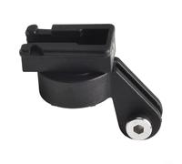 Adaptador de soporte de faro delantero compatible con CATEYE para bicicletas Trek, construcción de plástico resistente (A)