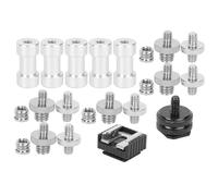 Adaptador de Soporte de Micrófono, Soporte de Micrófono Adaptador de Micrófono de Aleación de Aluminio con Rendimiento Estable para Equipos de Fotografía