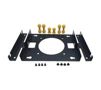 Adaptador de soporte de montaje de metal para disco duro mecánico de 3.5 pulgadas, soporte de bahía de disco duro para almacenamiento interno de escritorio, bandeja de montaje de computadora de