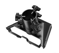 Adaptador de soporte de montaje de poste Starlink para Gen 3 con compatibilidad de poste de amplio diámetro e instalación de ajuste a presión para una configuración segura y fácil