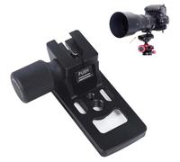 Adaptador de soporte de pie de base de metal mecanizado con precisión CNC para Nikon AFS 70200mm f2.8E FL ED VR lente trípode montaje parte inferior es la cámara de liberación rápida placa