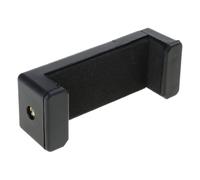 Adaptador de soporte de trípode para teléfono celular, cabezal de clip utilizado para monopié, palo de selfie, trípode de viaje, soporte de teléfono de escritorio