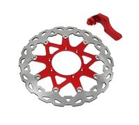 Adaptador de soporte del Rotor de disco de freno flotante delantero de motocicleta 320MM para CR125 CR250R CRF250R para CRF250X CRF450R CRF450X Discos de freno