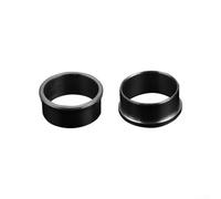 Adaptador de soporte inferior SRAM para gxp de 24 mm a 22 mm, anillo espaciador de aluminio de precisión para conversión de componentes de bicicleta, negro