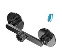 Adaptador de soporte magnético doble para coche que conecta dos teléfonos móviles para grabar vídeo en directo.