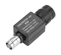 Adaptador de Sunicon BNC, resistencias de Carga de terminación de 50 ohmios alimentación Negra Duradera a través de Terminator