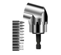 Adaptador de taladro angular de 105 grados: conexión de fijación angular, estructura metálica de alta resistencia, transmisión de potencia, juego de adaptadores de llave de taladro | Aplicació