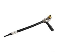 Adaptador de taladro de 90 grados con mango ABS desmontable y eje flexible de 295 mm para uso con taladros inalámbricos y eléctricos